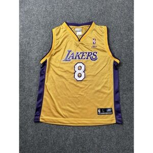 Boys Basketball Jersey Los Angeles Lakers Kobe Bryant Gold, Size L 14–16 Years